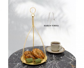 Armudi pirinç tepsi