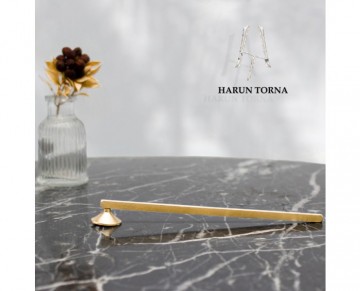 Şapkalı pirinç mum söndürme aparatı 